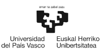 UPV/EHU Universidad del País Vasco